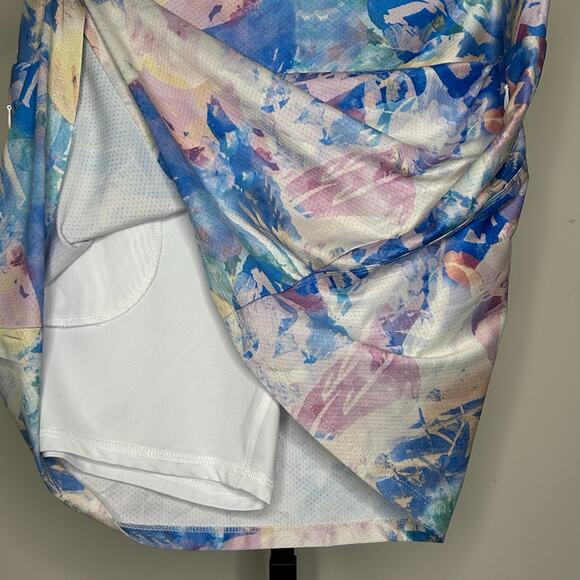 Reebok Athletic SKORT- Large- quick dry, built in shorts, women zippered pockets - Picture 3 of 3